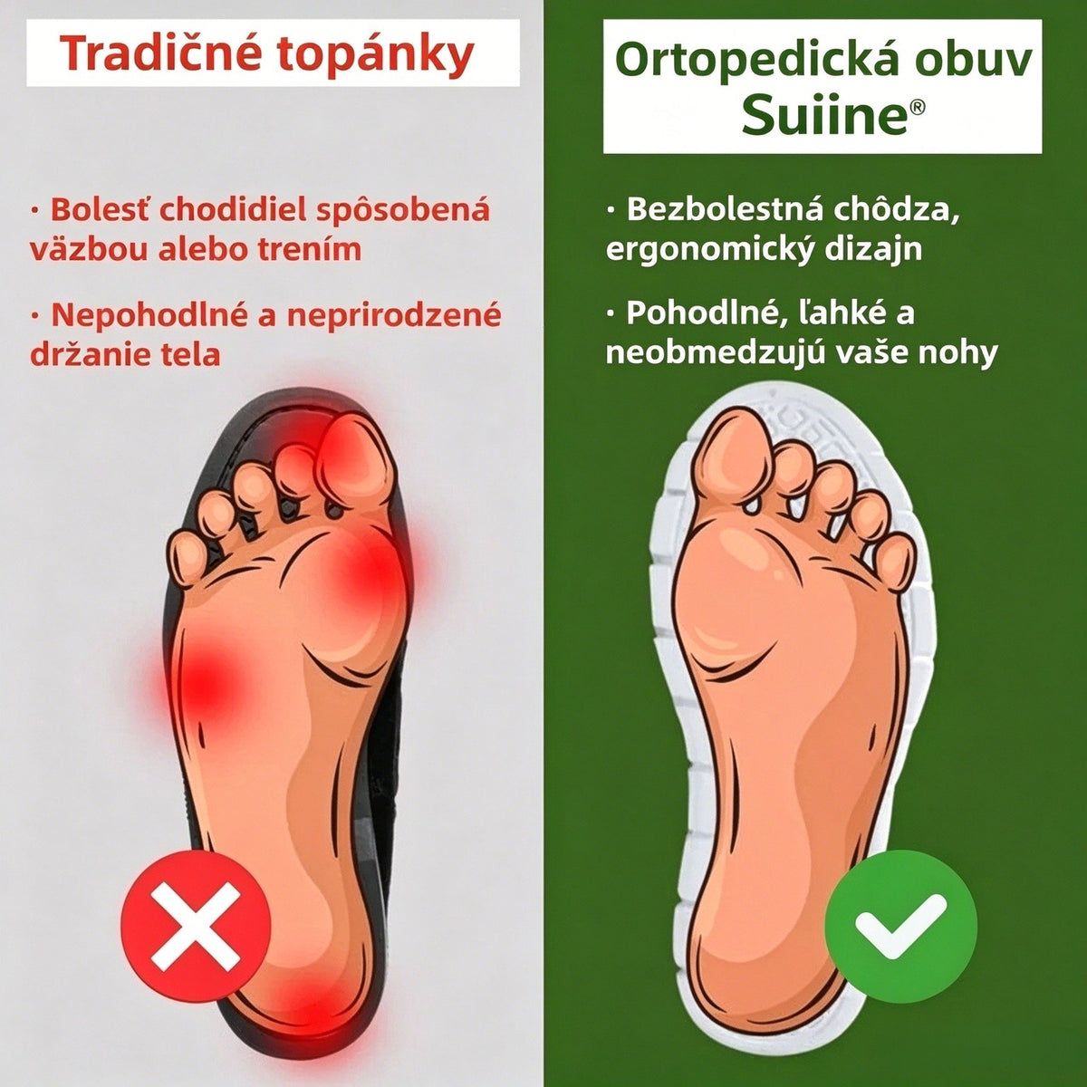 Posledný deň! Zľava 50 %! ✅ Ortopedická zdravotná obuv navrhnutá špeciálne pre ľudí s problémami nôh na zmiernenie bolesti chrbta, kĺbov a chodidiel.