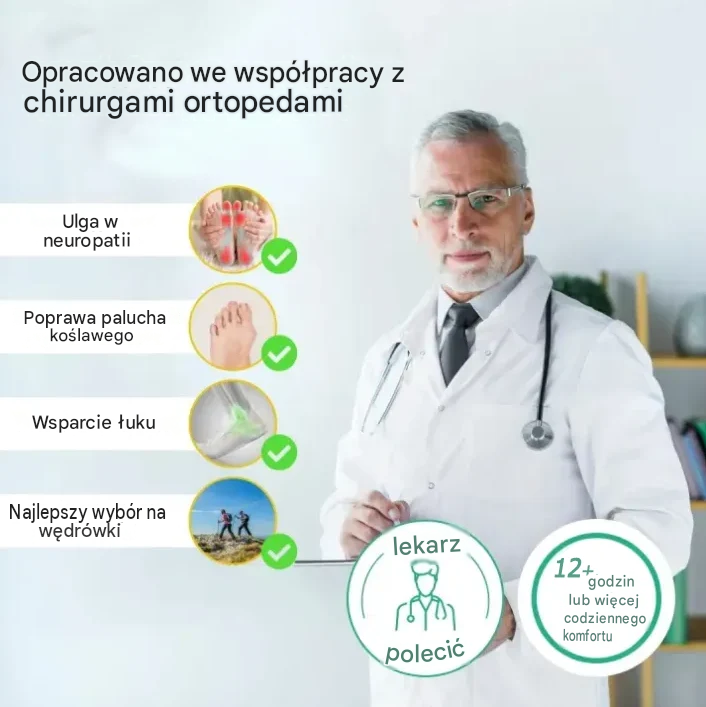 Ortopedická obuv Suiine® 🔥 50% zľava 🎁 Pohodlná vychádzková obuv 👟 Podpora klenby, účinne zmierňuje bolesť chodidiel, protišmyková a odolná ✅