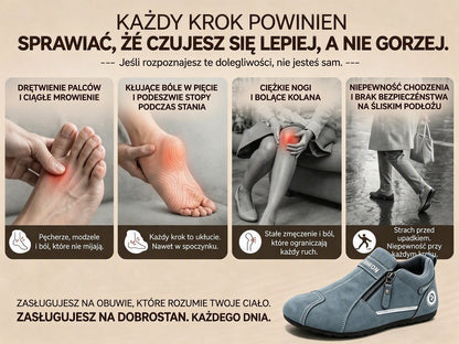 🔥 50% zľava | Ortopedická obuv Suiine® | Poskytuje oporu klenby, zmierňuje bolesť a uľahčuje chôdzu | Vhodná pre ženy aj mužov.