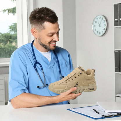 [⏰Časovo obmedzená zľava 50 % – Nenechajte si to ujsť!] Ergonomicky tvarovaná ortopedická obuv – Vysokokvalitná koža + ručne šitá 👞