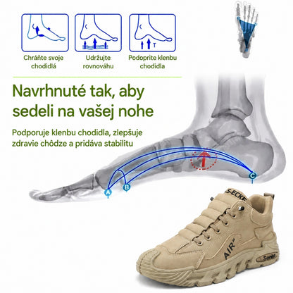 [⏰Časovo obmedzená zľava 50 % – Nenechajte si to ujsť!] Ergonomicky tvarovaná ortopedická obuv – Vysokokvalitná koža + ručne šitá 👞