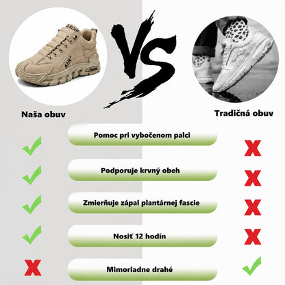 [⏰Časovo obmedzená zľava 50 % – Nenechajte si to ujsť!] Ergonomicky tvarovaná ortopedická obuv – Vysokokvalitná koža + ručne šitá 👞