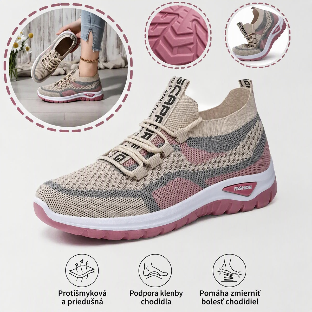 【🎁Posledný deň so zľavou 50%, nenechajte si to ujsť!】Ergonomická ortopedická obuv s podporou klenby✅️, vďaka ktorej bude chôdza bezbolestná👞