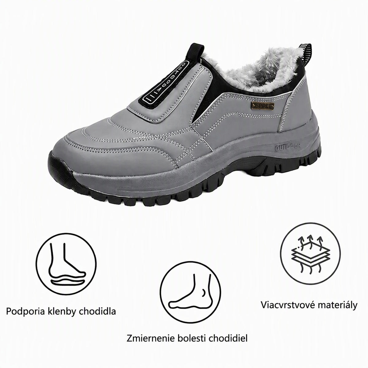 ⚡Časovo obmedzená zľava 50 % — Ergonomická ortopedická obuv — Úľava od bolesti nôh, chrbta a kĺbov — Unisex