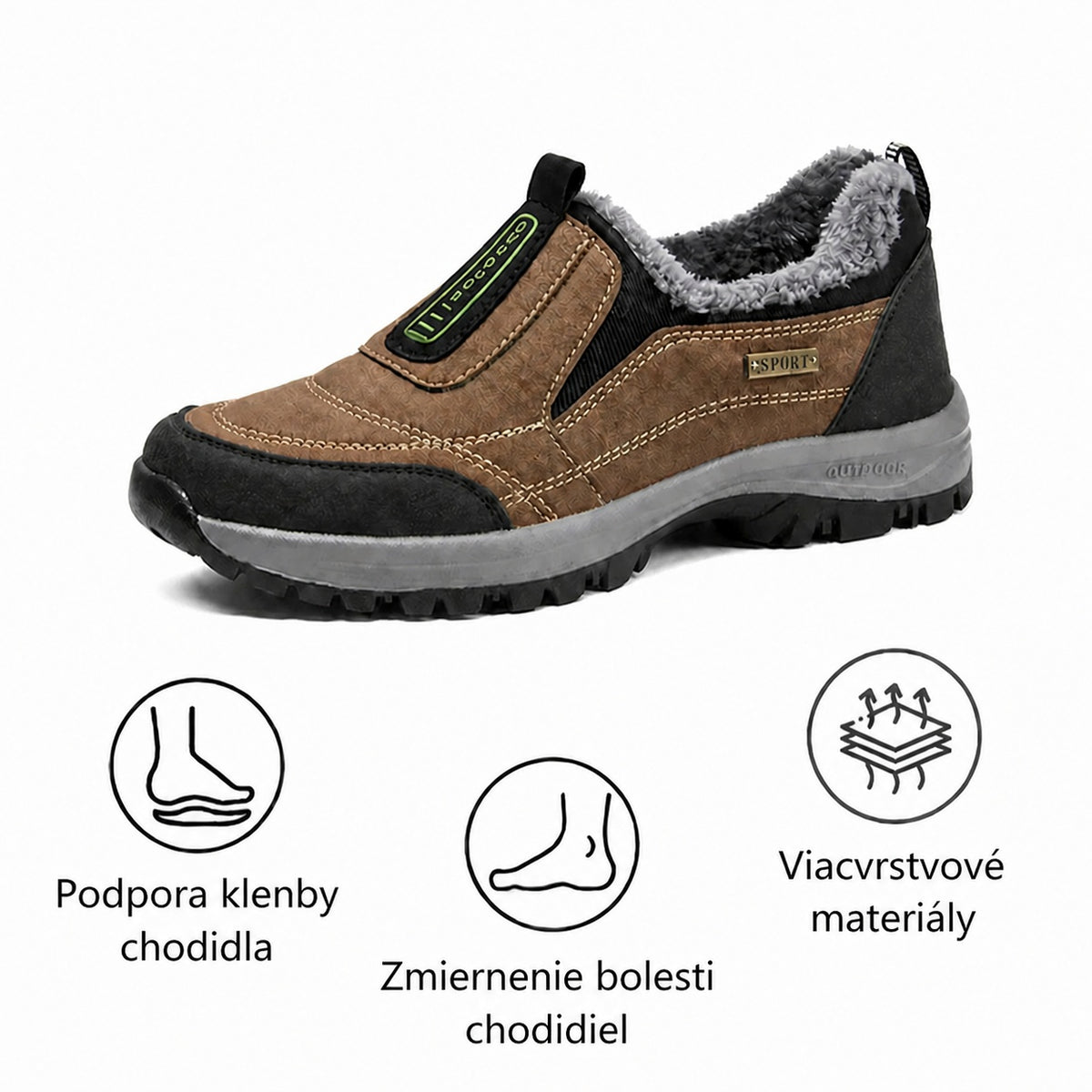 ⚡Časovo obmedzená zľava 50 % — Ergonomická ortopedická obuv — Úľava od bolesti nôh, chrbta a kĺbov — Unisex