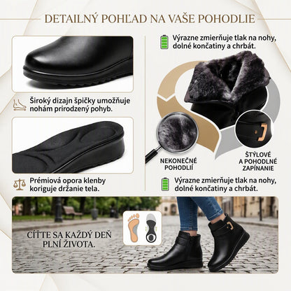 (🎉 Dnešná špeciálna ponuka: zľava 50 % – nenechajte si ju ujsť!) ⏰ Ergonomická ortopedická zimná obuv, ktorá účinne uľavuje od bolesti nôh, kolien a chrbta.