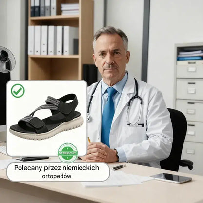 Každá žena by mala mať tieto pohodlné topánky. Posledný deň so zľavou 50 % – nenechajte si to ujsť! Pohodlné sandále s oporou klenby – ergonomický dizajn.