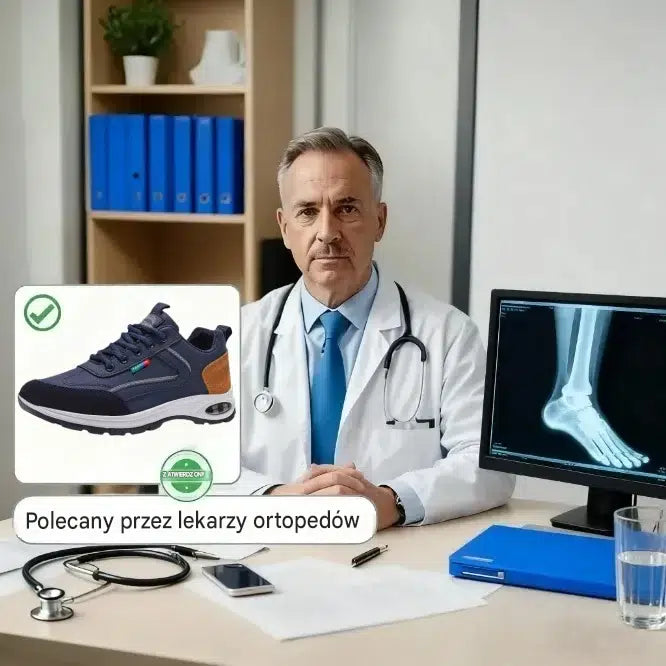 🎉Posledný deň! 50% zľava! ✅ Ortopedická obuv navrhnutá špeciálne pre ľudí s problémami s chodidlom, ktorá poskytuje oporu klenby a zmierňuje bolesti chrbta, kĺbov a chodidiel.