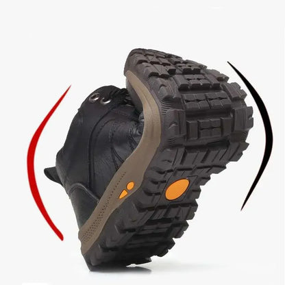 🔥Dnes zľava 50 % – nenechajte si to ujsť! ⏰Ergonomicky navrhnutá ortopedická obuv – ručne šitá koža, konštrukcia na podporu klenby 👞 ľahko zmierňuje bolesť chodidiel.