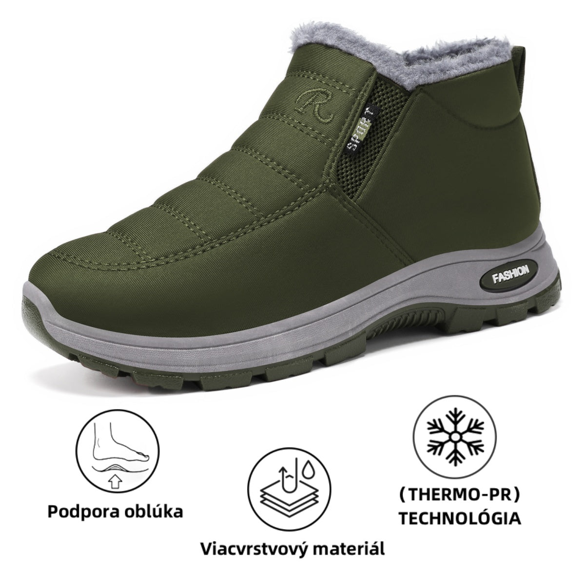 🎉Dnešná špeciálna ponuka: Zľava 50 % – Nenechajte si to ujsť! ⏰Ergonomická zimná ortopedická obuv na úľavu od bolesti chodidiel, kolien a chrbta – unisex