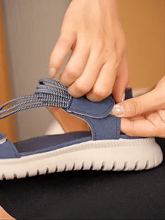 Každá žena by mala mať tieto pohodlné topánky. Posledný deň so zľavou 50 % – nenechajte si to ujsť! Pohodlné sandále s oporou klenby – ergonomický dizajn.