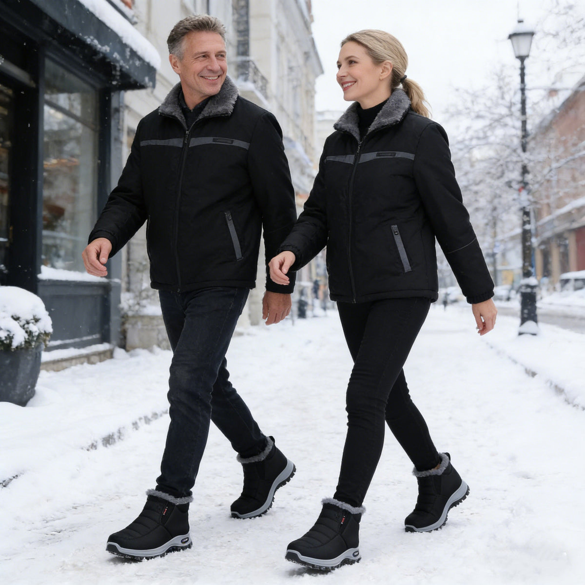 🎉Dnešná špeciálna ponuka: Zľava 50 % – Nenechajte si to ujsť! ⏰Ergonomická zimná ortopedická obuv na úľavu od bolesti chodidiel, kolien a chrbta – unisex