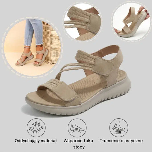 Každá žena by mala mať tieto pohodlné topánky. Posledný deň so zľavou 50 % – nenechajte si to ujsť! Pohodlné sandále s oporou klenby – ergonomický dizajn.