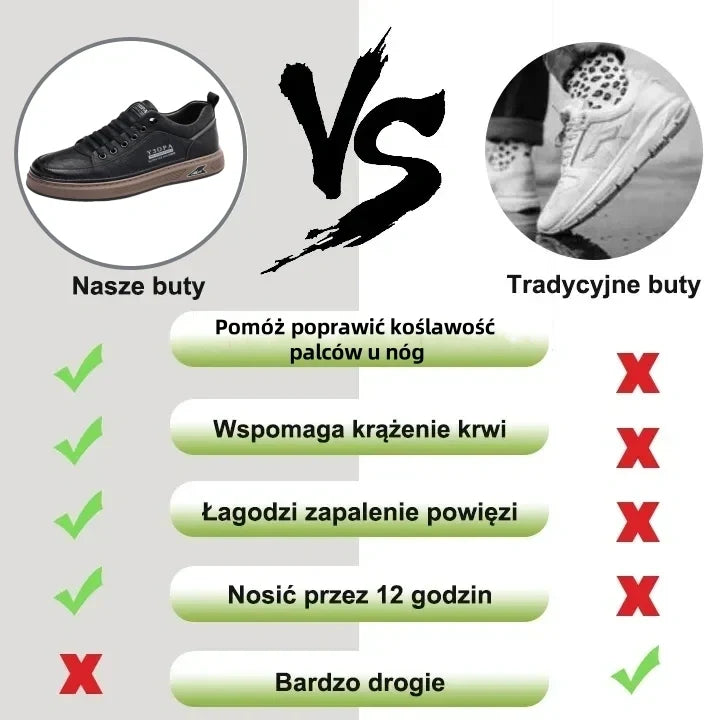 (🎉Časovo obmedzená zľava 50 % - ponuka platí len dnes - nenechajte si ju ujsť) - Pánska ortopedická obuv z austrálskej teľacej kože ✅ Pohodlná chôdza a úľava od bolesti