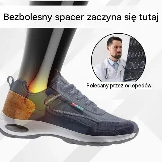 🎉Posledný deň! 50% zľava! ✅ Ortopedická obuv navrhnutá špeciálne pre ľudí s problémami s chodidlom, ktorá poskytuje oporu klenby a zmierňuje bolesti chrbta, kĺbov a chodidiel.