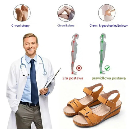 🔥Časovo obmedzená zľava 50% - Letné ortopedické sandále - Ergonomický dizajn ✅100% bezbolestná chôdza
