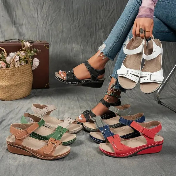 🔥Časovo obmedzená zľava 50% - Letné ortopedické sandále - Ergonomický dizajn ✅100% bezbolestná chôdza