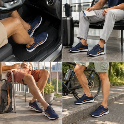 (🔥50% zľava dnes - nenechajte si to ujsť!) ⏰Ergonomický dizajn Suiine® - Mäkká a pohodlná ortopedická obuv, rozlúčte sa s bolesťou nôh a užívajte si celodenné pohodlie!