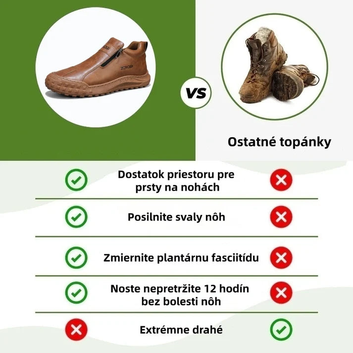 ⏰ Dnešná špeciálna ponuka: zľava 50 % – Nenechajte si to ujsť! 🐂 Ručne šité talianske kožené ortopedické topánky s podporou klenby ✅ Mäkké a pohodlné – vychutnajte si okamžité pohodlie.