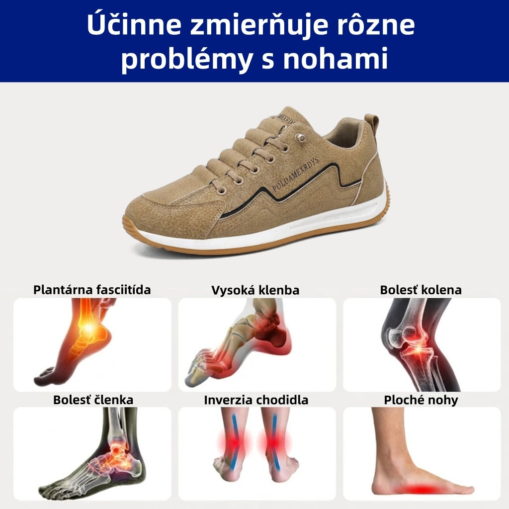 🎁Posledná šanca získať 50 % zľavu – nenechajte si ju ujsť!⏰Vyrobené z austrálskej teľacej kože🐂Podpora chodidla: zmierňuje bolesť nôh✅Vodoodolné a protišmykové; pohodlné na chôdzu.