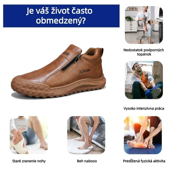 ⏰ Dnešná špeciálna ponuka: zľava 50 % – Nenechajte si to ujsť! 🐂 Ručne šité talianske kožené ortopedické topánky s podporou klenby ✅ Mäkké a pohodlné – vychutnajte si okamžité pohodlie.