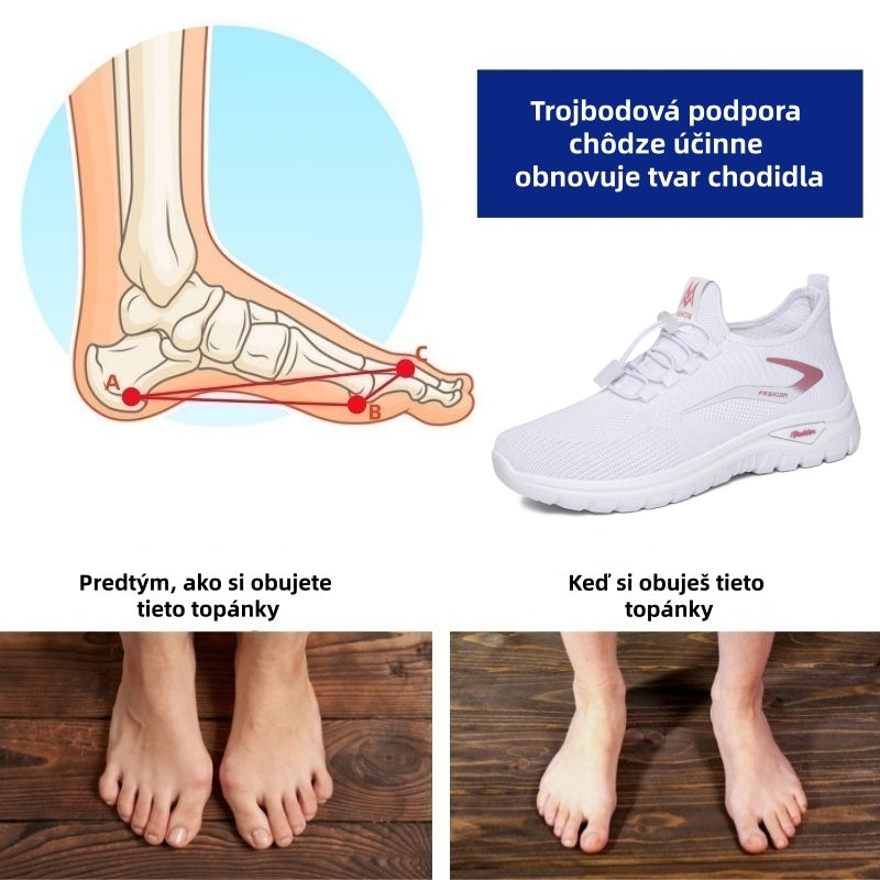 【⏰Posledný deň, zľava 50 %! Nepremeškajte to!】Ergonomicky navrhnutá ortopedická obuv s odpružením, ✅️Zdravotná ortopedická obuv navrhnutá špeciálne pre európske ženy.