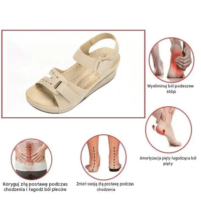 🔥Časovo obmedzená zľava 50% - Letné ortopedické sandále - Ergonomický dizajn ✅100% bezbolestná chôdza