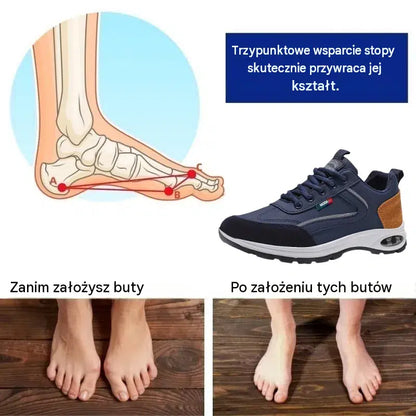 🎉Posledný deň! 50% zľava! ✅ Ortopedická obuv navrhnutá špeciálne pre ľudí s problémami s chodidlom, ktorá poskytuje oporu klenby a zmierňuje bolesti chrbta, kĺbov a chodidiel.