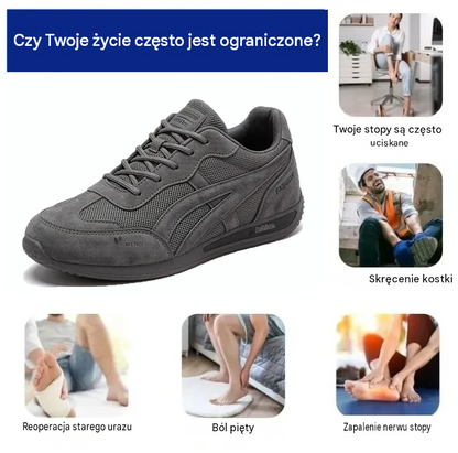 Ortopedická obuv Suiine® 🔥 50% zľava 🎁 Pohodlná vychádzková obuv 👟 Podpora klenby, účinne zmierňuje bolesť chodidiel, protišmyková a odolná ✅