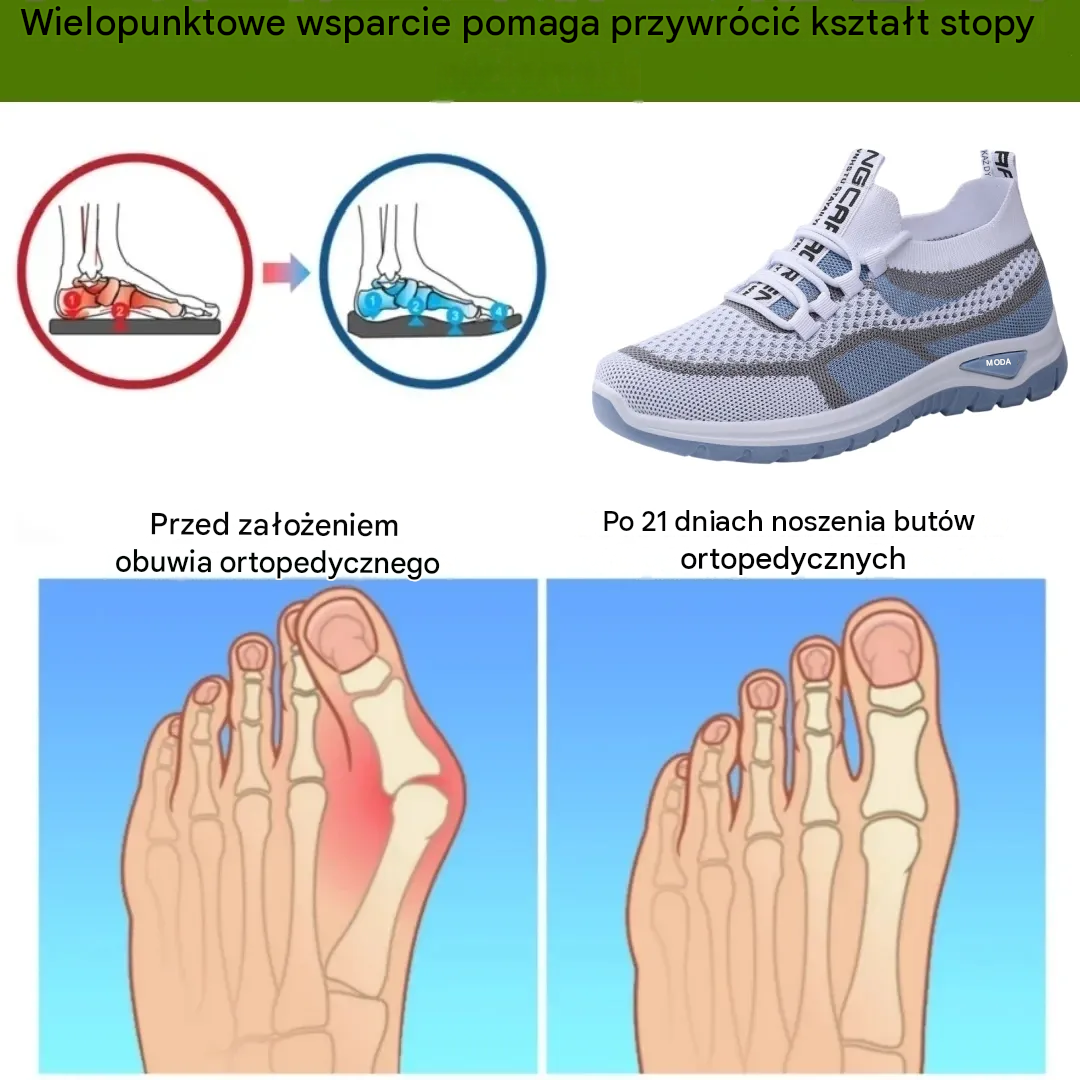 【🎁Posledný deň so zľavou 50%, nenechajte si to ujsť!】Ergonomická ortopedická obuv s podporou klenby✅️, vďaka ktorej bude chôdza bezbolestná👞