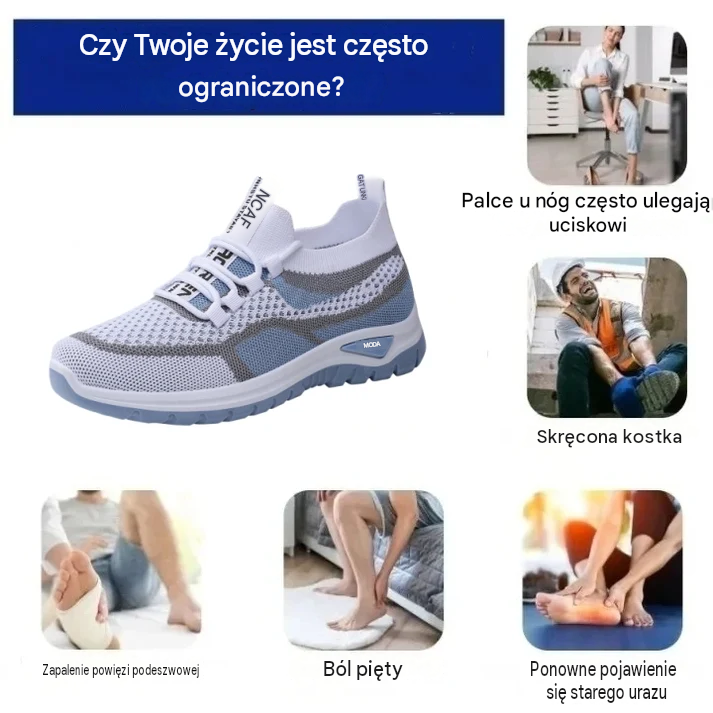 【🎁Posledný deň so zľavou 50%, nenechajte si to ujsť!】Ergonomická ortopedická obuv s podporou klenby✅️, vďaka ktorej bude chôdza bezbolestná👞