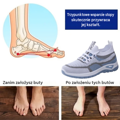 【🎁Posledný deň so zľavou 50%, nenechajte si to ujsť!】Ergonomická ortopedická obuv s podporou klenby✅️, vďaka ktorej bude chôdza bezbolestná👞