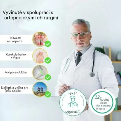 Ortopedická obuv Suiine® 🔥 50% zľava 🎁 Pohodlná vychádzková obuv 👟 Podpora klenby, účinne zmierňuje bolesť chodidiel, protišmyková a odolná ✅