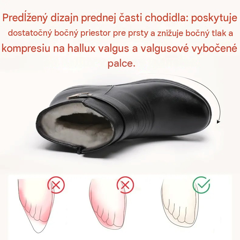 (🎉 Dnešná špeciálna ponuka: zľava 50 % – nenechajte si ju ujsť!) ⏰ Ergonomická ortopedická zimná obuv, ktorá účinne uľavuje od bolesti nôh, kolien a chrbta.