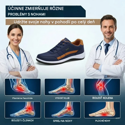 (🔥50% zľava dnes - nenechajte si to ujsť!) ⏰Ergonomický dizajn Suiine® - Mäkká a pohodlná ortopedická obuv, rozlúčte sa s bolesťou nôh a užívajte si celodenné pohodlie!