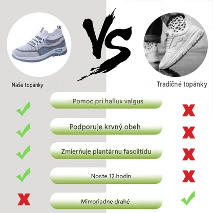 【🎁Posledný deň so zľavou 50%, nenechajte si to ujsť!】Ergonomická ortopedická obuv s podporou klenby✅️, vďaka ktorej bude chôdza bezbolestná👞