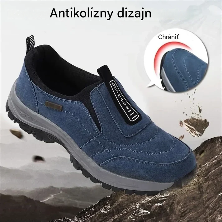 🔷50% zľava dnes - Nenechajte si to ujsť! ⬛Novo navrhnuté ortopedické semišové topánky, mäkké, pohodlné, vodeodolné a protišmykové 🦶 Zmierňuje bolesť nôh
