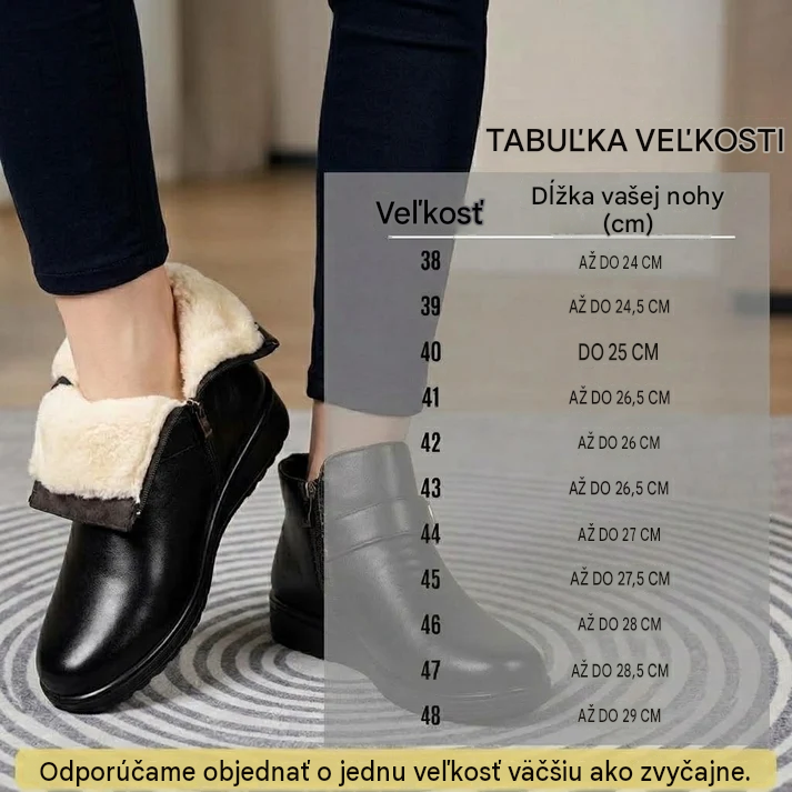 (🎉 Dnešná špeciálna ponuka: zľava 50 % – nenechajte si ju ujsť!) ⏰ Ergonomická ortopedická zimná obuv, ktorá účinne uľavuje od bolesti nôh, kolien a chrbta.
